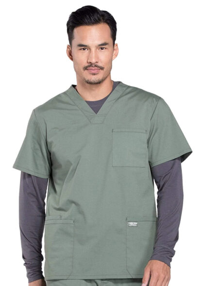 Blouse médicale à col en V
